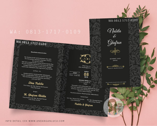 UNDANGAN SOFTCOVER KLASIK / RUSTIK