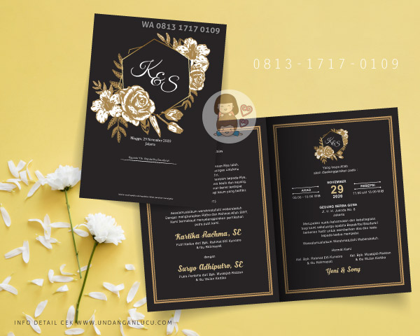 UNDANGAN SOFTCOVER KLASIK / RUSTIK