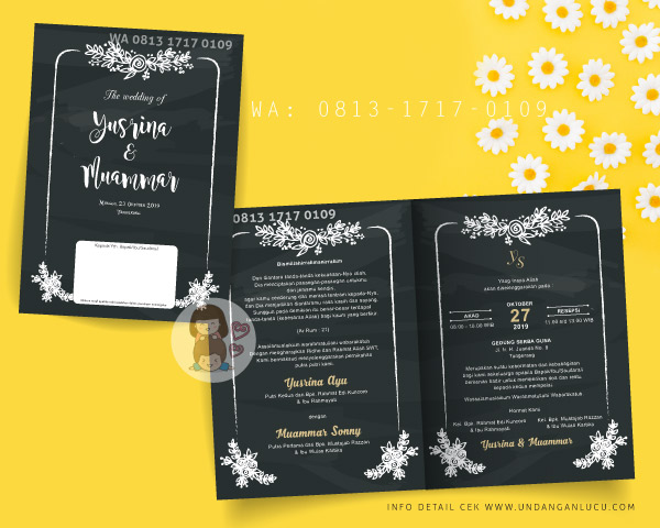 UNDANGAN SOFTCOVER KLASIK / RUSTIK