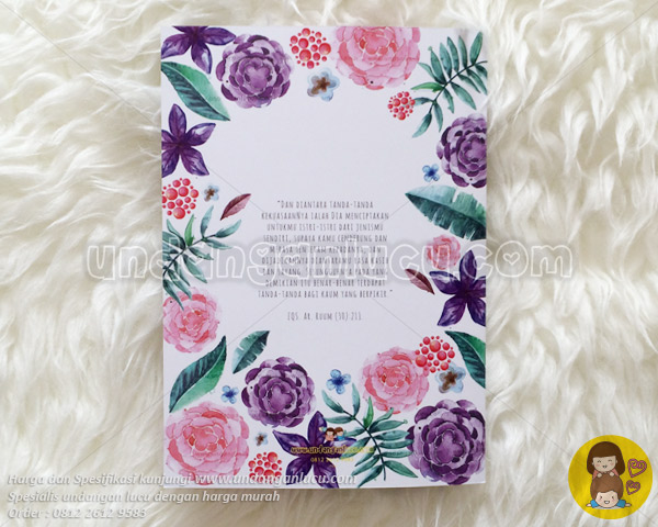 UNDANGAN SOFTCOVER MENGGUNAKAN AMPLOP / TALI