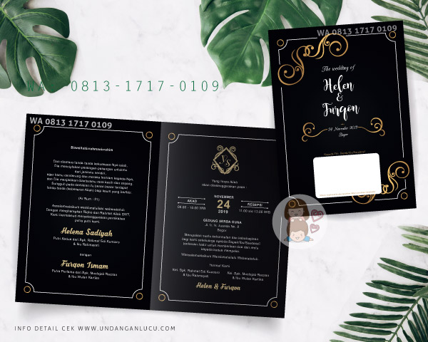 UNDANGAN SOFTCOVER KLASIK / RUSTIK