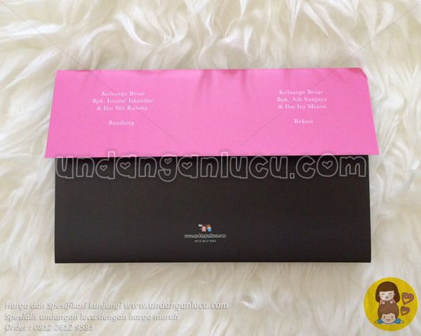 UNDANGAN SOFTCOVER MENGGUNAKAN AMPLOP / TALI