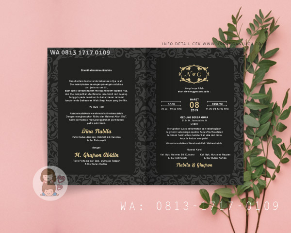 UNDANGAN SOFTCOVER KLASIK / RUSTIK