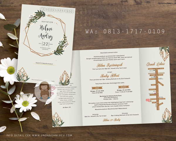 UNDANGAN SOFTCOVER LIPAT 3