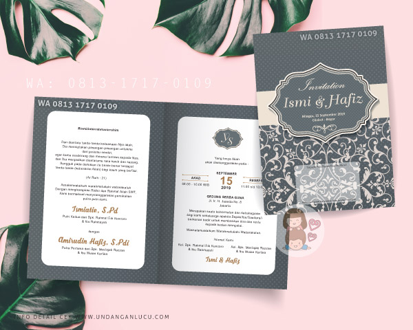 UNDANGAN SOFTCOVER KLASIK / RUSTIK